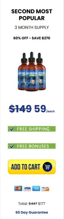Nu Nerve Buy 3 Bottles